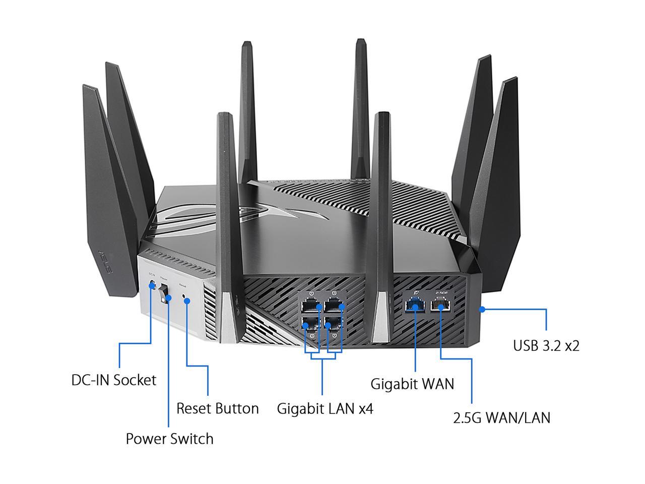 ASUS WL ROUTER ASUS GT-AXE11000 RT